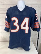 Vintage Sand Knit MacGregor Chicago Bears Walter Payton NFL Jersey Mens LARGE - £46.71 GBP