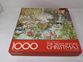 1975 Springbok Clement Clarke Moore's "T’was The Night Before Christmas" Puzzle - $49.49