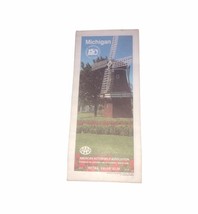 American Automobile Association AAA Vintage 1987 Michigan State Illustra... - $109.41 MXN