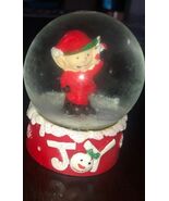 Christmas Snow Globe 2.5”: Elf ‘Joy”-BRAND NEW-SHIPS N 24 HOURS - $540.63 MXN