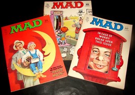 3 MAD Magazines 164 165 167 Jan Mar June 1974 GOOD Norman Mingo Don Martin - $19.99