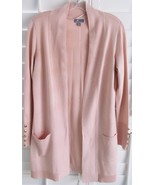 JM Collection Women&#39;s Open Front Cardigan Sweater Size Small - $20.58 CAD