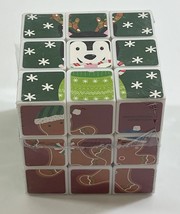 Christmas Rubik’s Cube Holiday Design 3D Puzzle  - £7.78 GBP