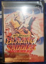 Blazing Saddles (DVD, 1997) Tested crop artwork slim case - $8.14