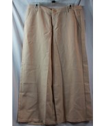 NWT ZHANCHTONG Women&#39;s High Waist Cropped Wide Leg Dress Pants Beige XL - £15.68 GBP