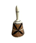 Hawaii Pottery Collectible Dinner Bell Hand Painted Souvenir clapper 5.7... - £16.86 GBP
