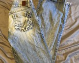 BKE Denim Culture Stretch Bootcut Jeans Women&#39;s 29x31.5 Regular Blue Low... - $21.46