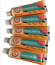 5 PACK Arm &amp; Hammer Enamel Defense Toothpaste, Crisp Mint Former Bright ... - £23.74 GBP