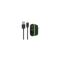 Belkin F8M886TT04-BLK MICRO AC CHGR,2.4A,UNIVERSAL,W/4 MICROUSB CBL,BLK - $46.82
