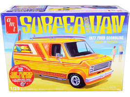 Skill 2 Model Kit 1977 Ford Econoline Surfer Van with Two Surfboards 2-in-1 Kit  - £40.27 GBP