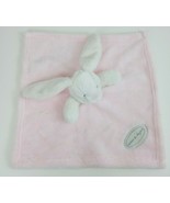 Blankets &amp; Beyond Pink Plush Bunny Lovey Baby Comforter Baby Soother 15&quot;... - £12.94 GBP