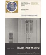 CHARLES RENNIE MACKINTOSH Edinburgh Festival 1968 30" x 20" Offset Litho... - $436.59