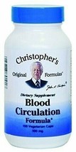 Dr. Christopher&#39;S Formulas Blood Circulation Formula 100 Cap - £17.79 GBP