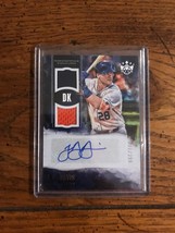 J.D. Davis Autograph and Double Patch 2018 Panini Diamond Kings 221/299 (0452) - £7.80 GBP