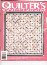 Quilter&#39;s Newsletter Magazine March 1994 Seasons American House Cover Quilt - £6.92 GBP