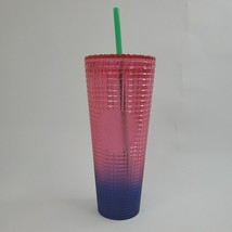 Starbucks Tumbler Summer 2022 Summer Pink Blue Fade Cup 24oz Venti - $19.99