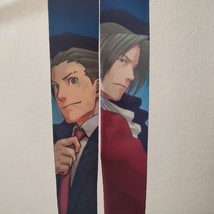 Ace Attorney Phoenix Wright Cloth Lanyard With Clasp Official Capcom Col... - $13.99