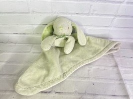 Blankets and Beyond Green Bunny Rabbit Lovey Security Blanket Baby - $34.65