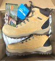 Ozark Trail M OT Free Edge Hiker Suede Wheat Boots Men&#39;s Size 7 Waterpro... - $823.17 MXN
