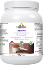 WheyPro-Chocolate-Highest Grade EU and British Sourced Whey Protein-600g Powder - £22.15 GBP