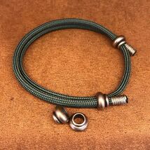 Brass Bead: Exquisite Tribal Charm for Knife Lanyard (EDC Bead) - $5.99