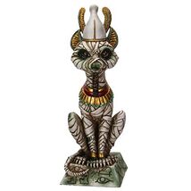 Pacific Giftware Ancient Egyptian Mummy God Osiris Sitting Resin Figurin... - $32.65