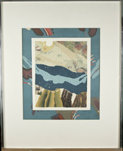 &quot;PICTOGRAPH II&quot; By Rebecca Riley Signed Limited Edition #3/6 Lithograph - £746.08 GBP