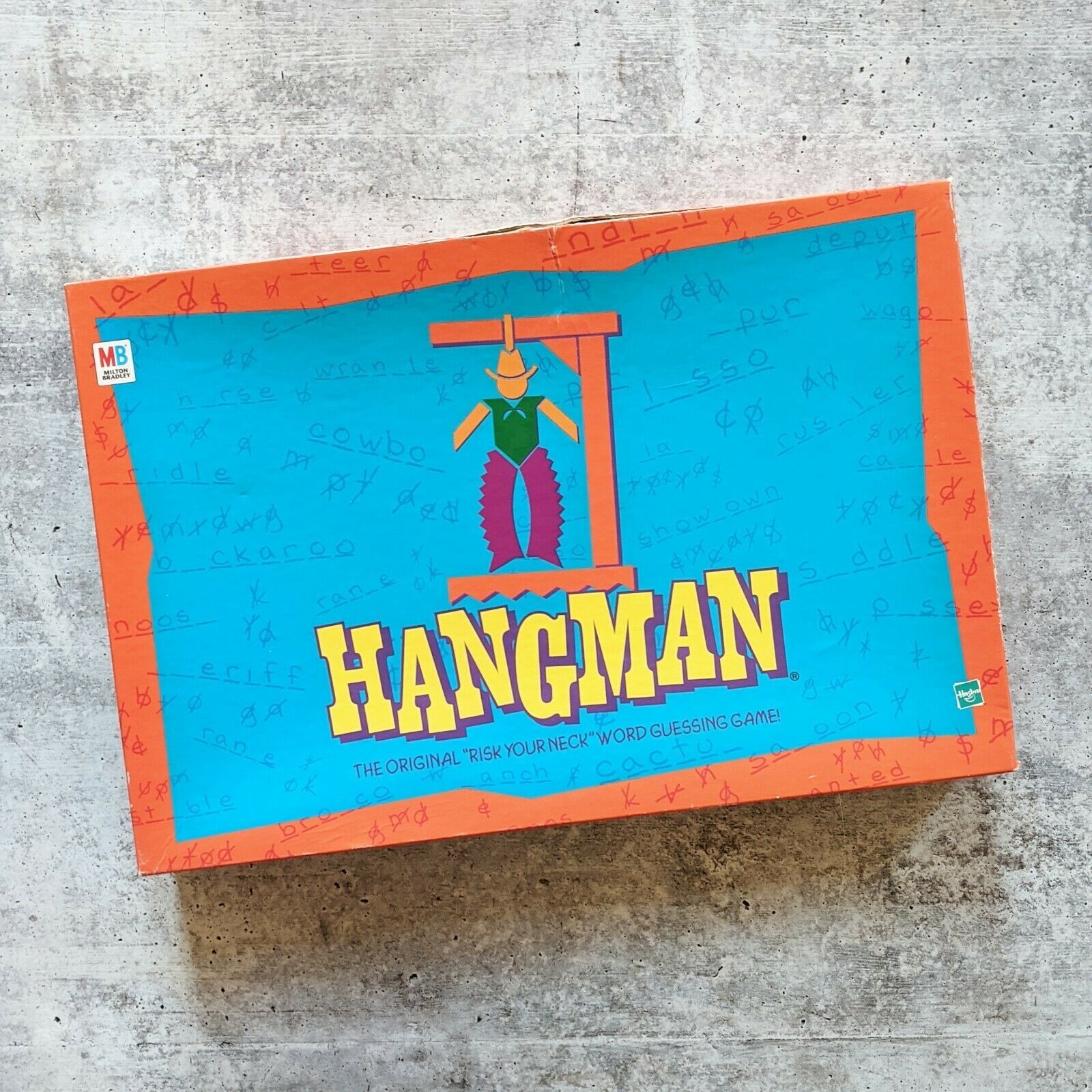 1999 Hangman “Risk Your Neck” Word Guessing Game By Milton Bradley ~ COMPLETE - $14.84