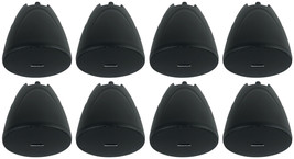 8) Rockville PEN-40T Black 4&quot; 70V Hanging Pendant Speakers Commercial/Re... - $586.99