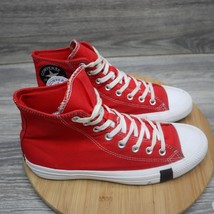 Converse Shoes/Sneakers UNISEX M 8 CTAS HI University Red Black Canvas 166736C - £46.72 GBP