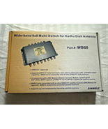Zinwell WB68 | Wide-Band 6x8 Multi-Switch for Ka/Ku Dish Antenna | 6 In ... - $144.65 MXN