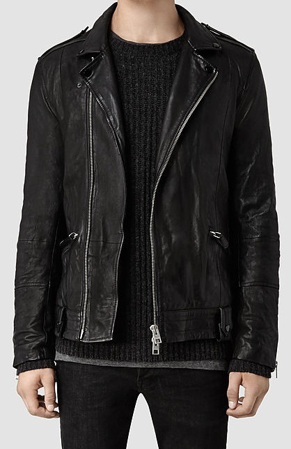 HANDMADE MENS BIKER LEATHER JACKET, MEN BLACK LEATHER JACKET, LEATHER JACKETS