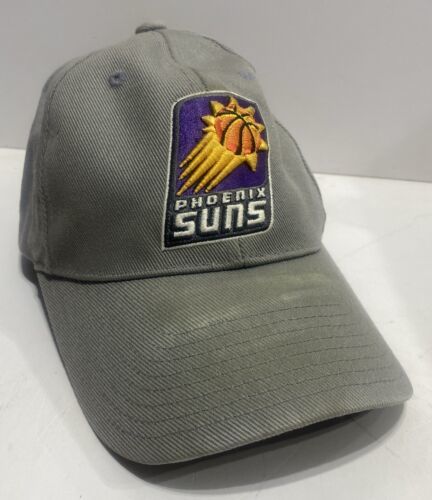 Primary image for Vintage Phoenix Suns NBA Reebok Hat Gray Grey Adjustable One Size Fits All Cap