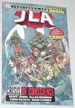 JLA Volume 18 Crisis of Conscience TP Identity Crisis Sequel 1st pr Geoff Johns - £55.94 GBP