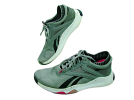 Womens Reebok HIIT FV6636 Gray Low Top Running Comfort Sock Shoes Low To... - £23.82 GBP