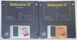 Vintage Apple Macintosh Wolfenstein 3D Game on 3.5” Floppies w/ Manual 1... - £23.89 GBP