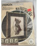 Vintage Paragon Needlecraft Wildlife Series Cross Stitch Kit Tiger Cub 0... - $29.99