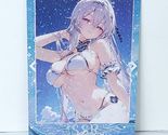 Robin SSR Glitter Waifu Card Anime Girl Wall Art Oversized Board A5 - $22.76