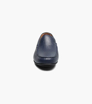 Stacy Adams Conroy Moc Toe Perf Slip-On Casual Shoes Navy 25702-410 image 6