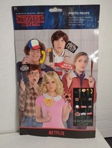 Stranger Things Photo Props 13 Pieces Party Favors Netflix New Sealed (t) - $17.81