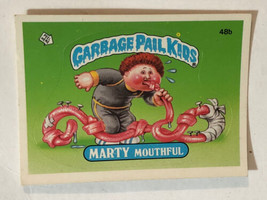 Garbage Pail Kids 1985 trading card Marty Mouthful - £3.86 GBP