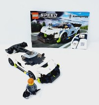 LEGO Speed Champions Koenigsegg Jesko (76900) Car, Minifigure + Instructions - £12.29 GBP
