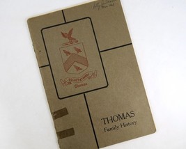 Thomas Family History J. Montgomery Seaver Vintage Fictitious Genealogy ... - $15.98 CAD