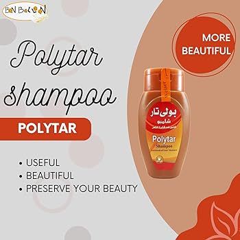 Polytar Shampoo Hair Anti Dandruff Scalp Cleanser Itching Eczema Psoriasis Lice Item image 2