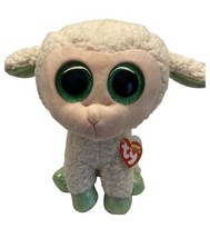 Ty Lala Beanie Boos  Lamb Tags Sheep Plush 9 inches high Paper Tags  - $11.51