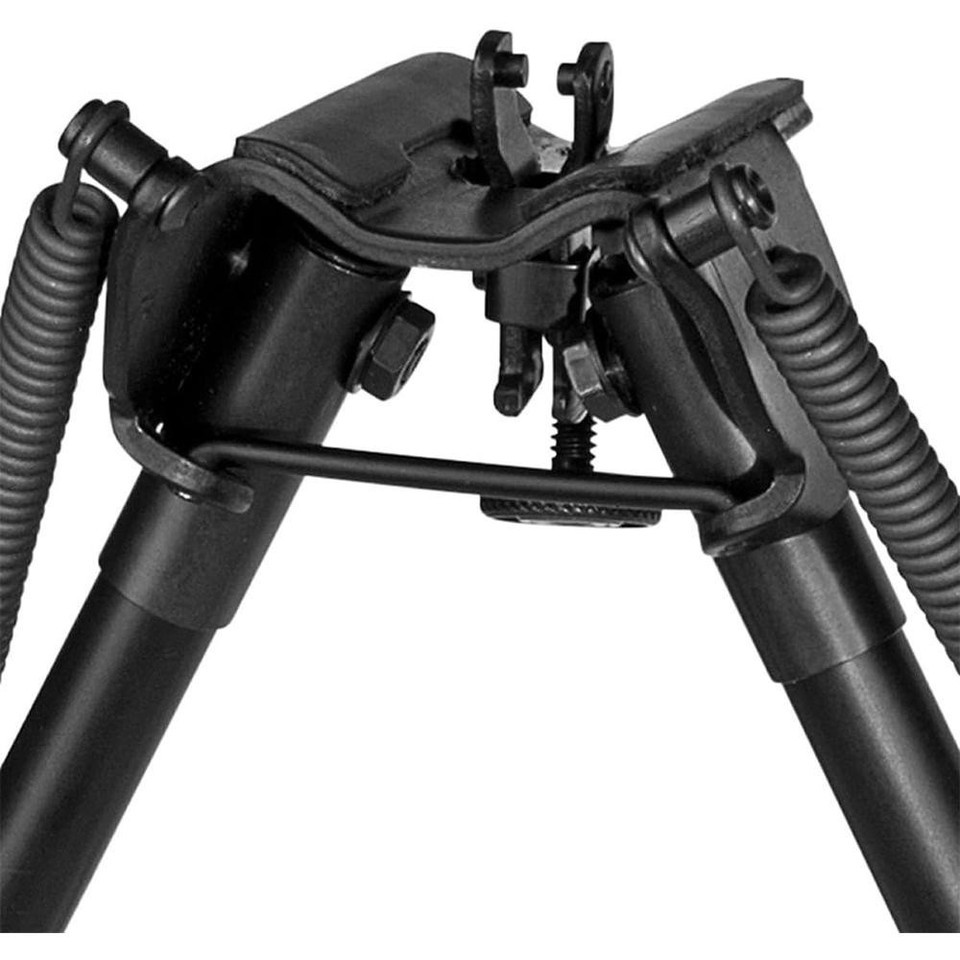 Harris Bipods BR2 Rotating Self Leveling Bipod 6"-9" Black - £74.23 GBP