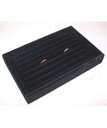 new BLACK COLOR SMALL RING TRAY DISPLAY BOX counter store boxes rings di... - $9.11 CAD