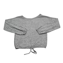 Abercrombie Fitch Shirt Womens XS Crop Tie Sweater Soft Cozy Pullover Top  - £15.47 GBP