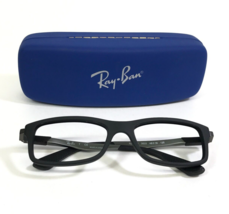Ray-Ban Kids Eyeglasses Frames RB1546 3633 Black Gray Rectangular 48-16-125 - £62.29 GBP