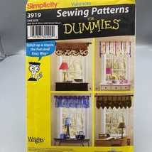 UNCUT Sewing PATTERN Simplicity 3919, Patterns for Dummies 2006, One Siz... - £13.95 GBP